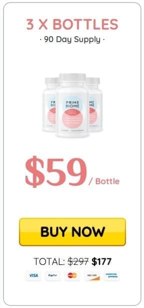 primebiome 3 Bottle